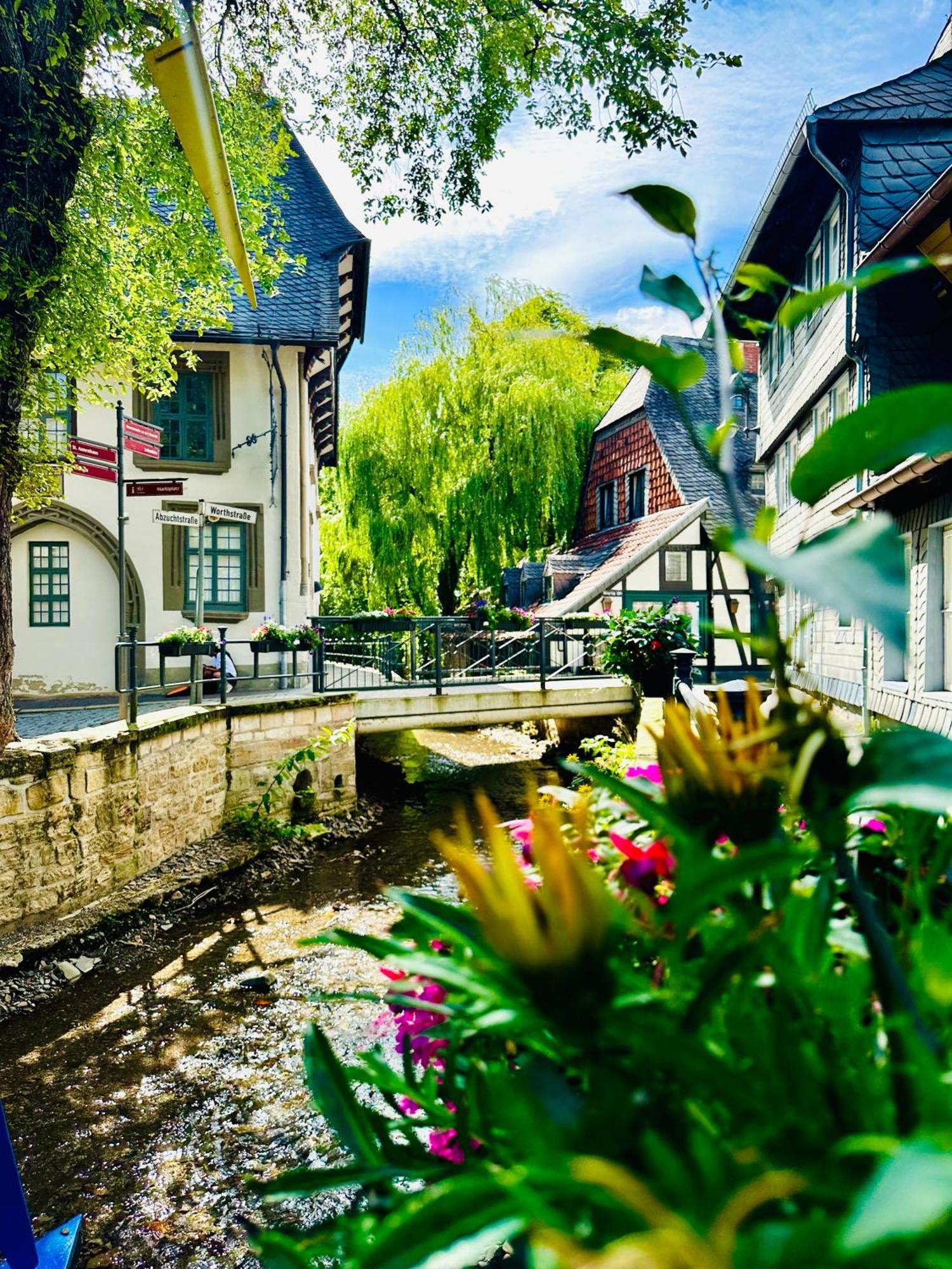 Moderne Altstadt Apartments - Marktplatznaehe- Ruhige Zentrale Lage - Natur&Kultur Goslar Luaran gambar